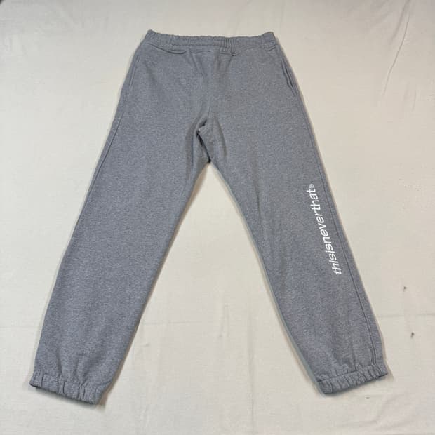 L) 디스이즈네버댓 트레이닝 바지 스웻 팬츠 그레이