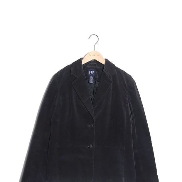 G A P Velvet Blazer