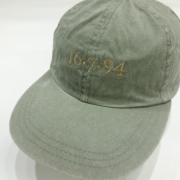 빈티지 90s 16.7.94 Date 자수 볼캡 P1540
