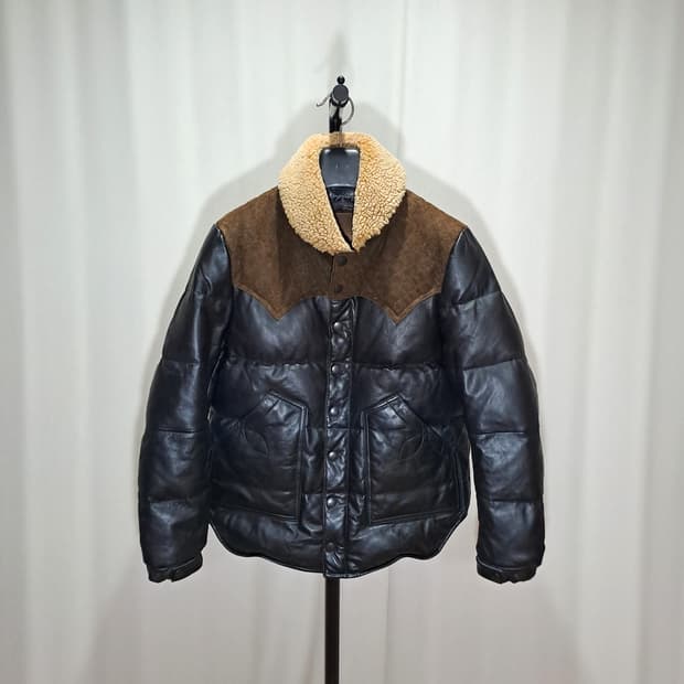 (택포) 카우하이드 웨스턴 다운 자켓 100 B428