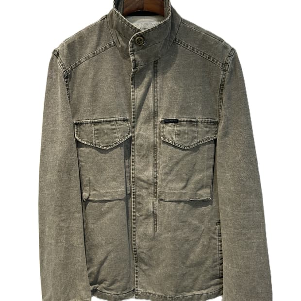 캘빈클라인 진 워싱 밀리터리 필드 자켓