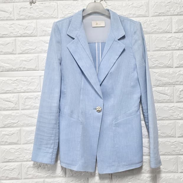 택포) 지고트 하늘색 여성 자켓 M