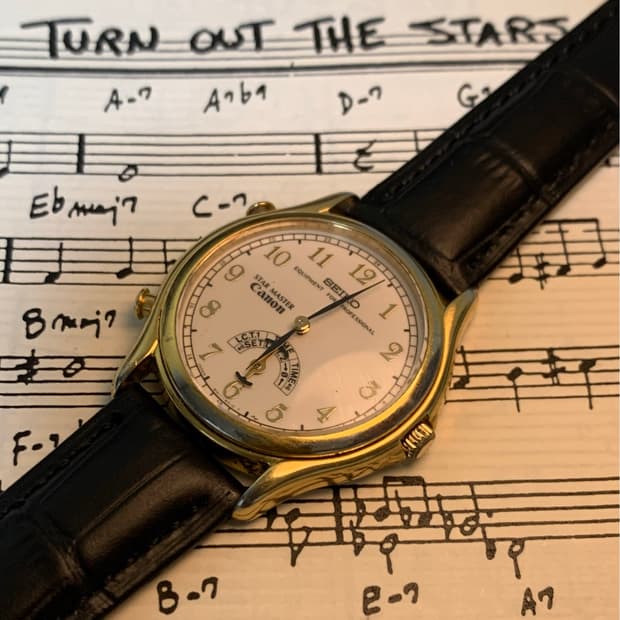 [희귀] 세이코 스타 마스터 seiko X canon 월드타임