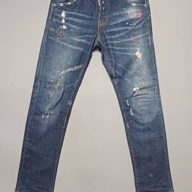 [34] 디스퀘어드2 아이스워싱 쿨가이진 청바지