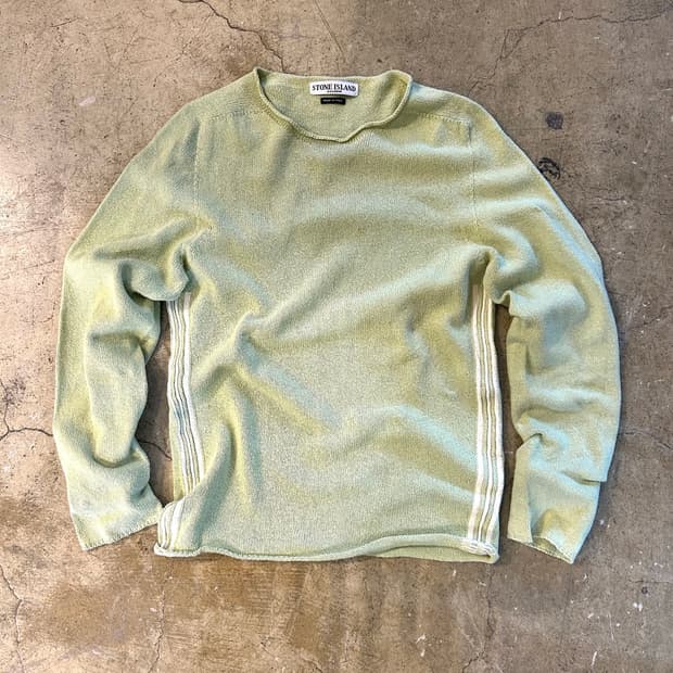 Stone Island vintage natural green kint