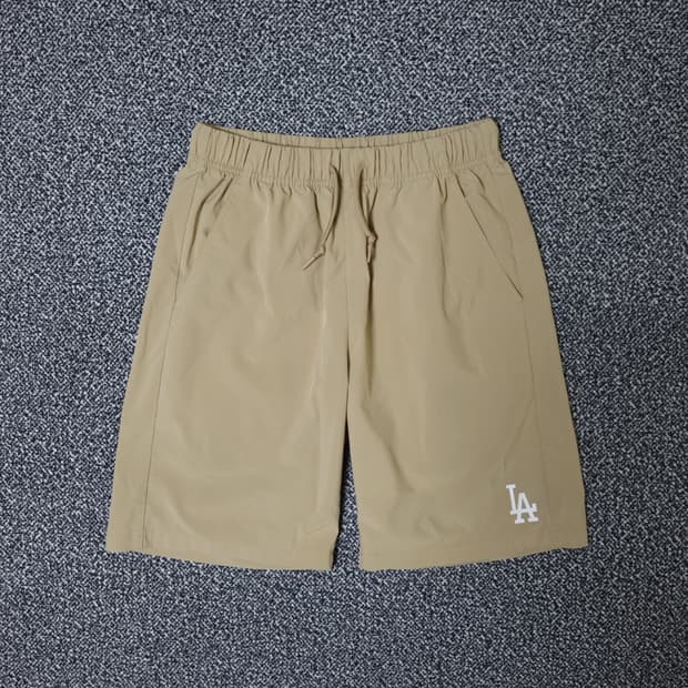 [무료배송][165]MLB 키즈 에슬레저 우븐 반바지