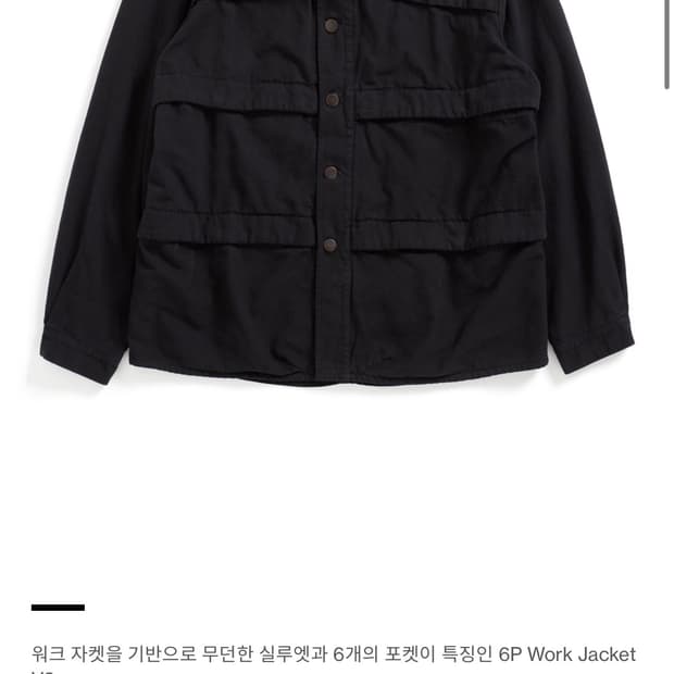 [3] 해칭룸 6P 워크자켓 V2 네이비