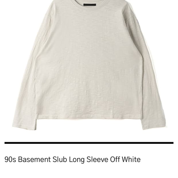 [구매]Htae 롱슬리브 오프화이트 구매해요