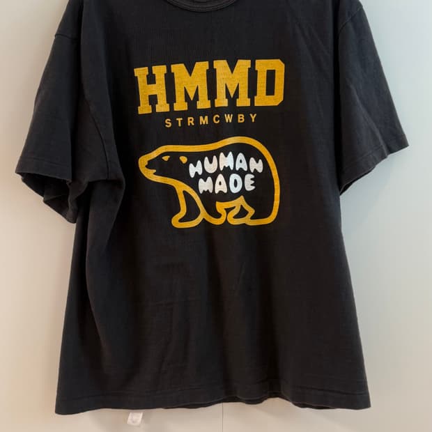 Human Made 휴먼메이드 블랙 반팔 티셔츠
