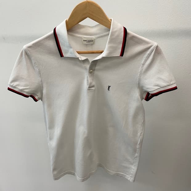 여) 생로랑 자수 카라티