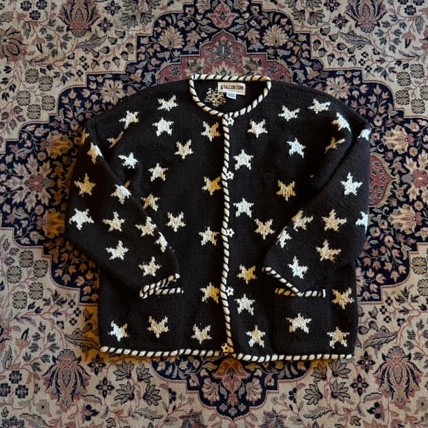 볼리비아 핸드메이드 가디건 66~77