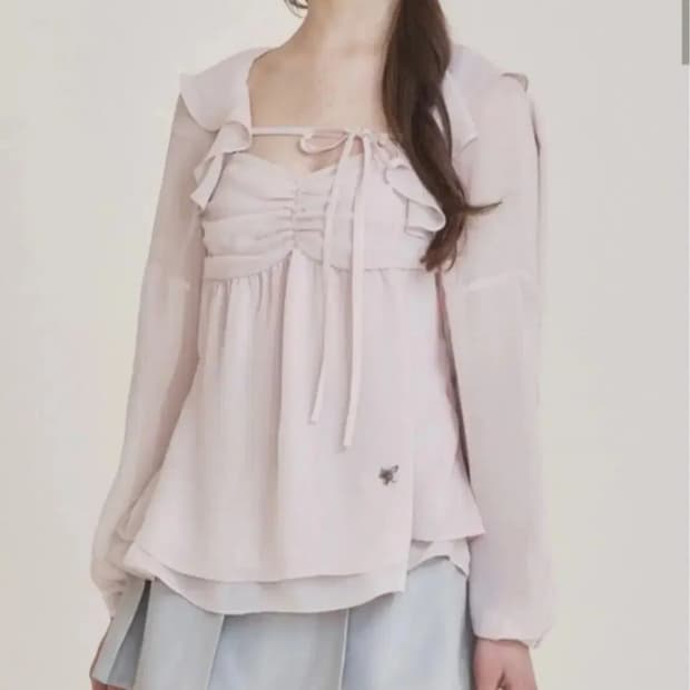 [택달린 미착용새상품] 낫유어로즈, 정가10만원대, 페어리 쉬폰 볼레로