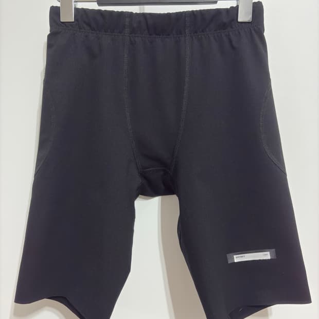 새티스파이 / 저스티스 커피써멀 하프 타이즈 블랙 / S