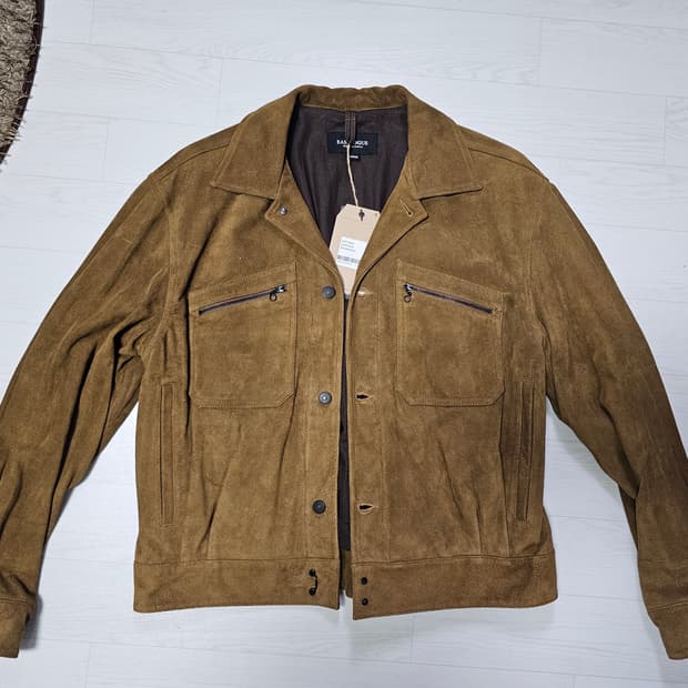 (새제품)이스트로그 스웨이드 자켓 L사이즈 팝니다