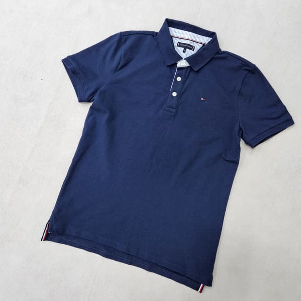 164 타미힐피거 여성 카라 반팔티 0409Y