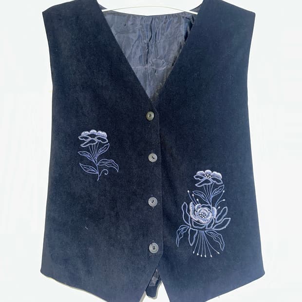 고스펑크 오리엔탈 조끼 베스트