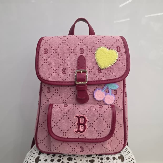 💗 MLB 모노그램 핑크 백팩 가방💗