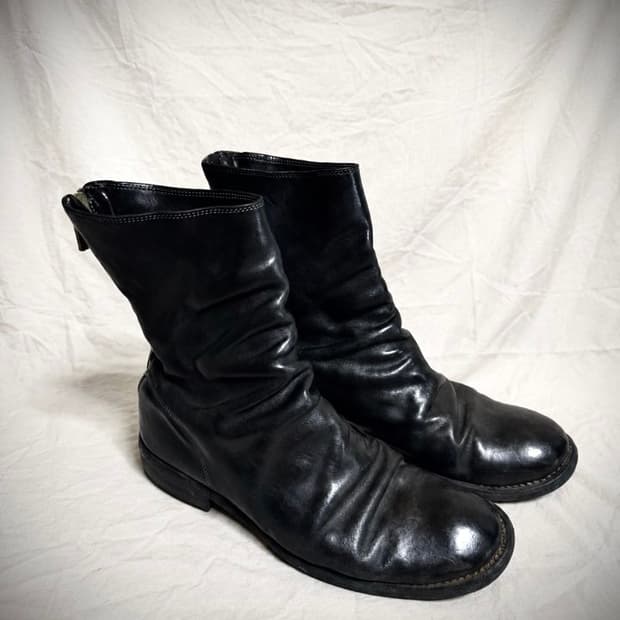 구이디 GUIDI 988 BACK ZIP BOOTS