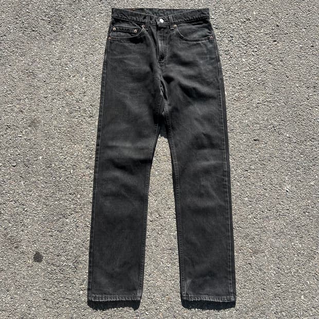 90‘s USA 리바이스 505 블랙 진