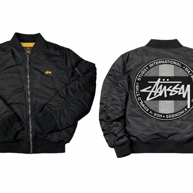 스투시 알파인더스트리 ma-1 35주년 한정판