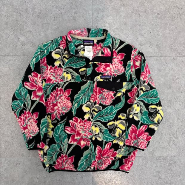 파타고니아 꽃무늬 신칠라 희귀템 재당근