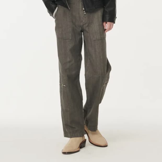 SATUR 데님 팬츠 S