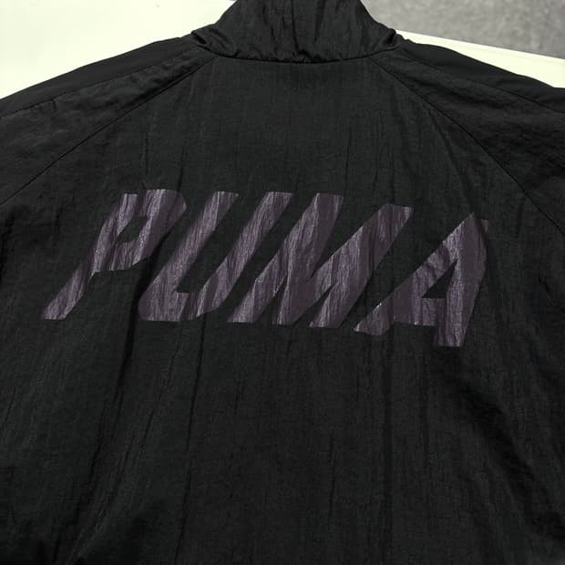 퓨마 빅로고 바람막이