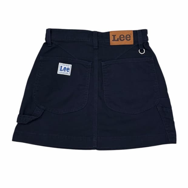 LEE X 파리게이츠 콜라보 데님 페인터 스커트 치마 S
