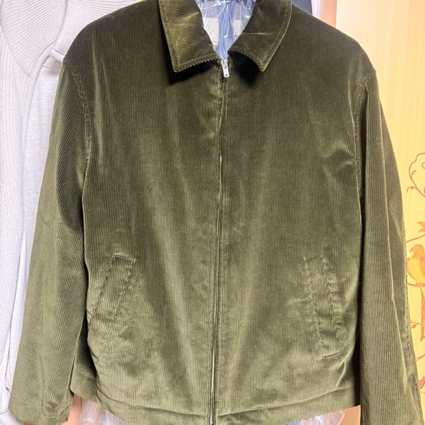 포터리 코듀로이 드리즐러 올리브 3사이즈