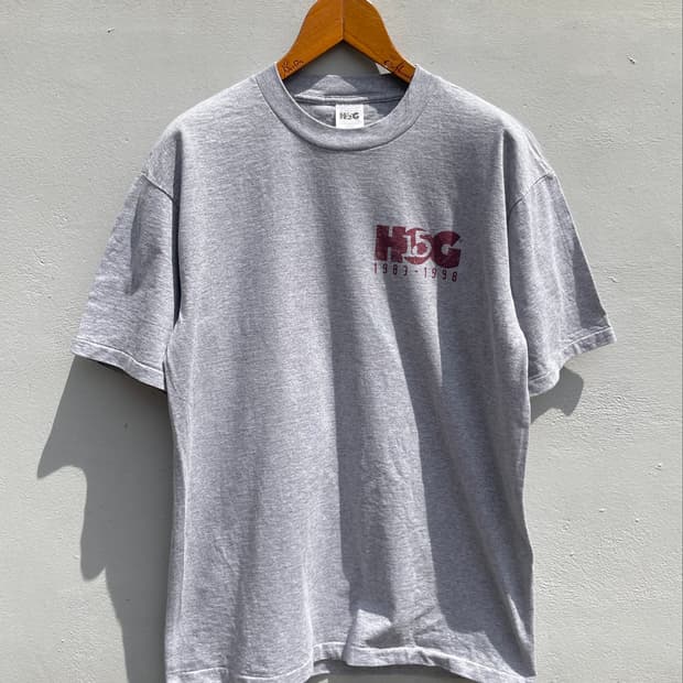 90s Harley davidson Hog 싱글스티치 티셔츠