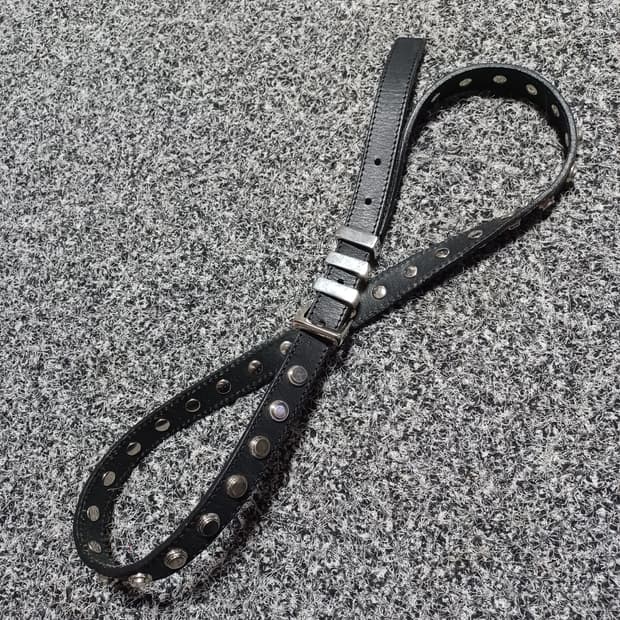 vintage leather belt 