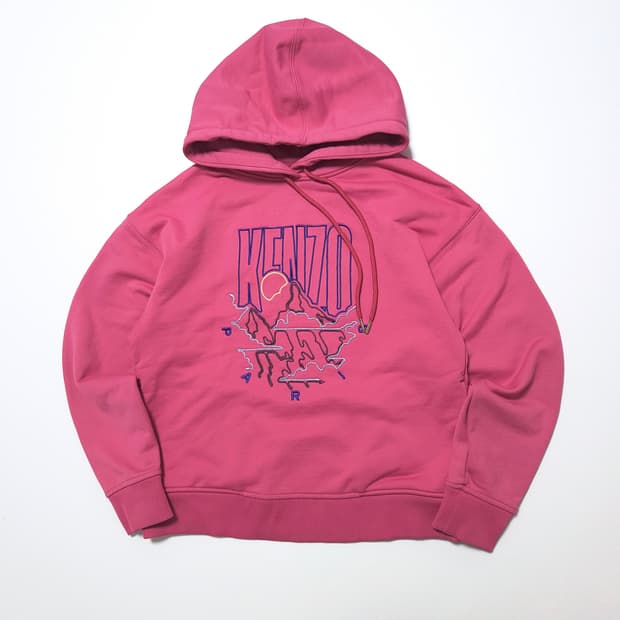 겐조 KENZO 파리스 우먼 후드 티셔츠 핑크