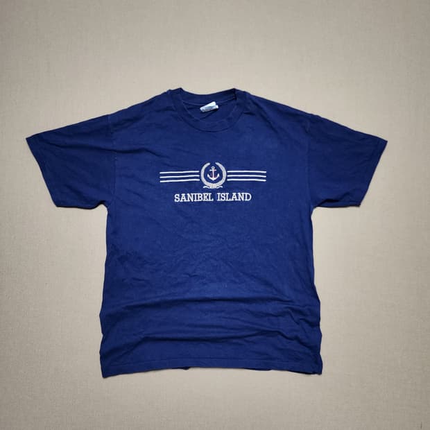 90s Hanes SANIBEL ISLAND 티셔츠109