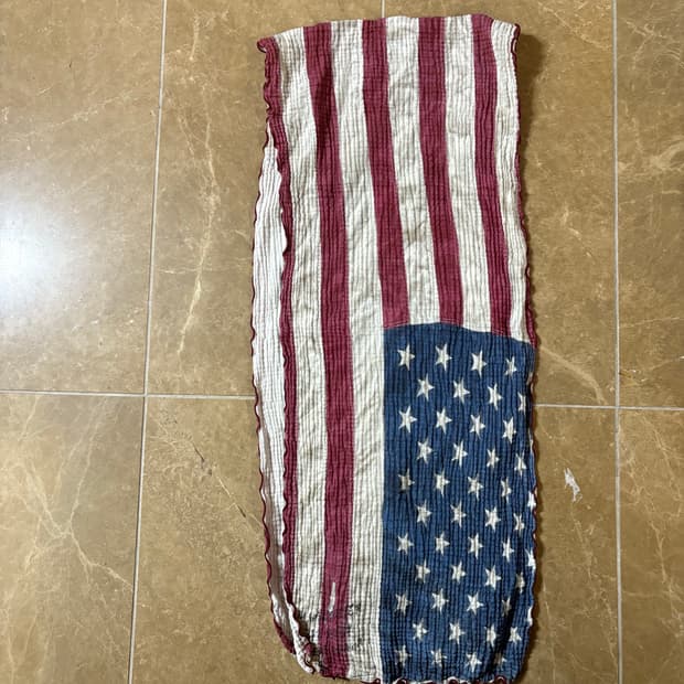 마이네임이즈피터 성조기 머플러