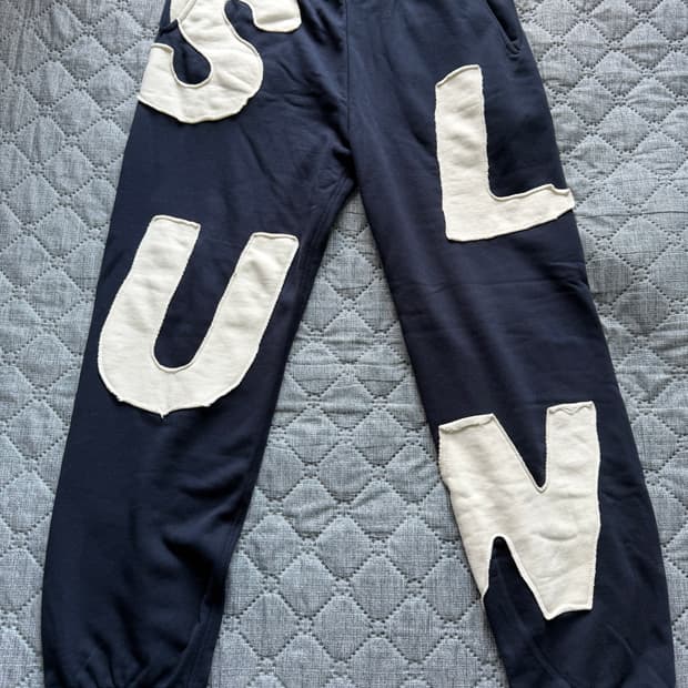 썬러브 스웨트팬츠 네이비 L