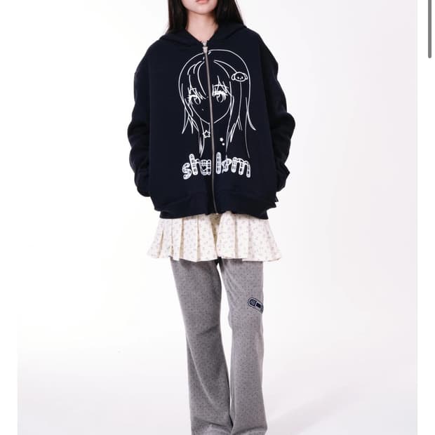 도리 팬츠 그레이