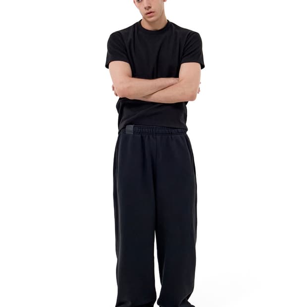 [L] DBSR BORDER LINE WIDE 스웻팬츠