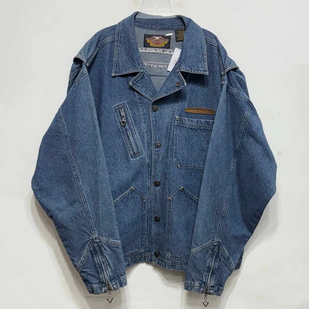 할리데이비슨 데님 라이더 자켓