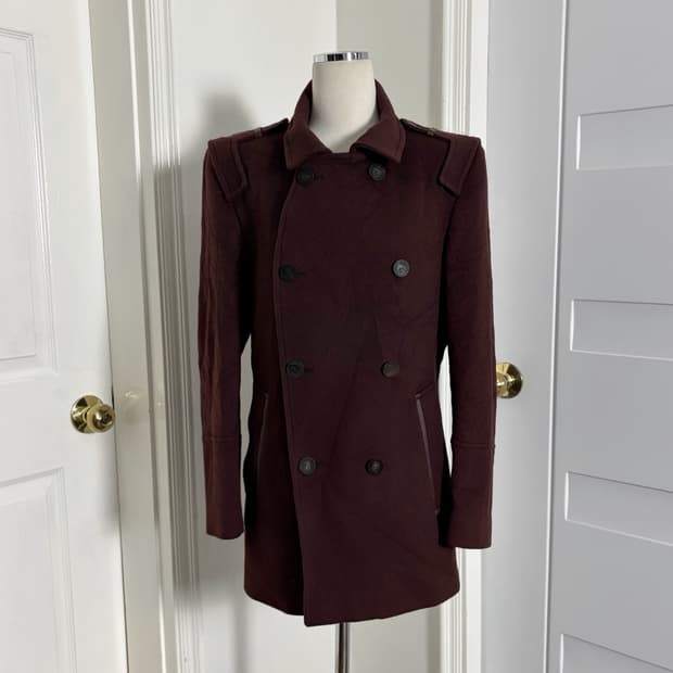 SIEG 브리티쉬 더블브레스트 코트