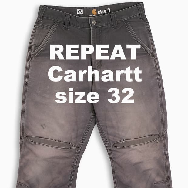 빈티지 칼하트 101709 워크 팬츠 32 인치 CH7093301