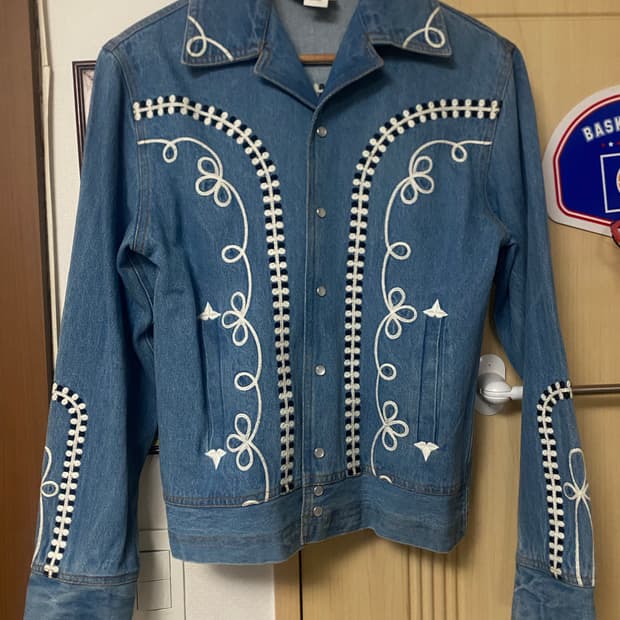 웨스턴 데님 블레로 자켓 판매합니다.