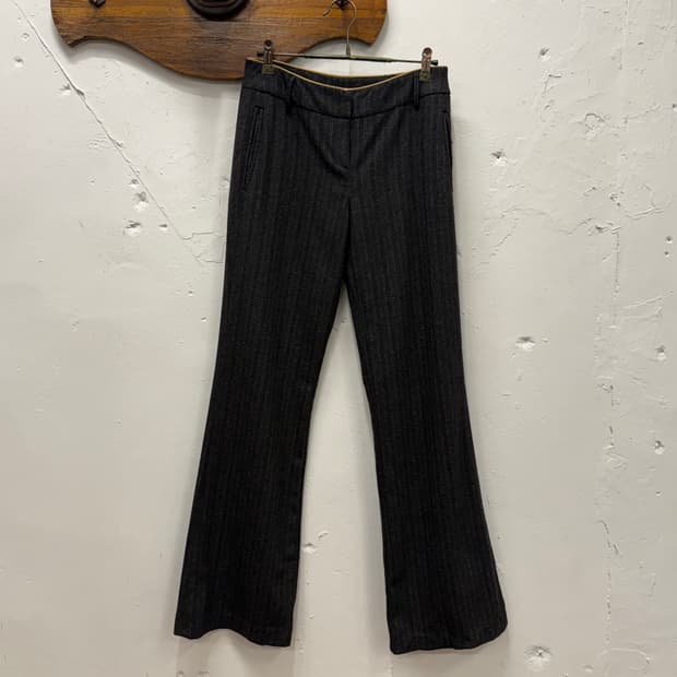 27) ITALY MAX&Co. Wool Blend Flare Pants