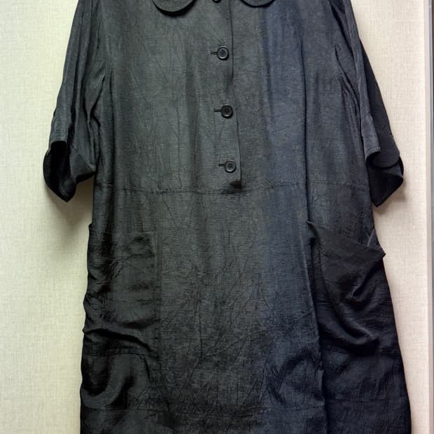 유노이아 patch pocket short dress