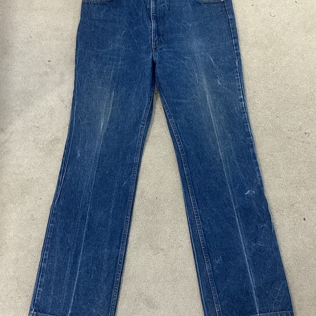 80s 빈티지 리바이스517 오렌지탭 실제느낌35사이즈-> 표기38