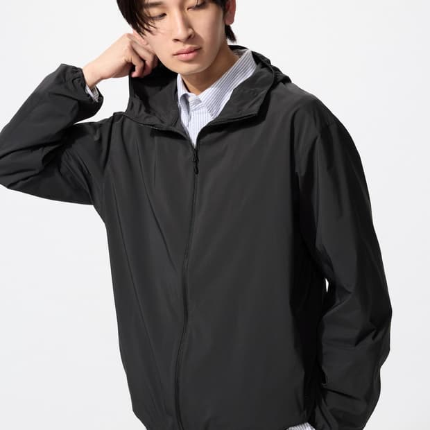 [XL] 유니클로 포켓터블UV 프로텍션 파카 블랙