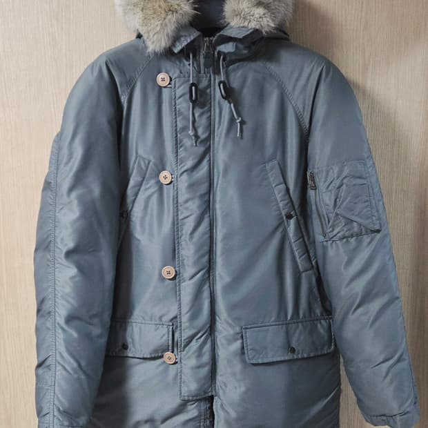 (착샷) 폴로 랄프로렌 구스 다운 N3b 콜드 웨더 파카 