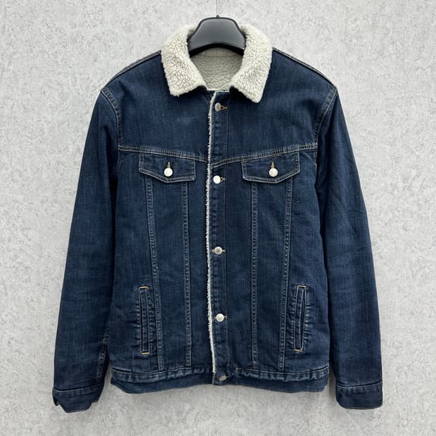 95 남자 셰르파 데님 청자켓