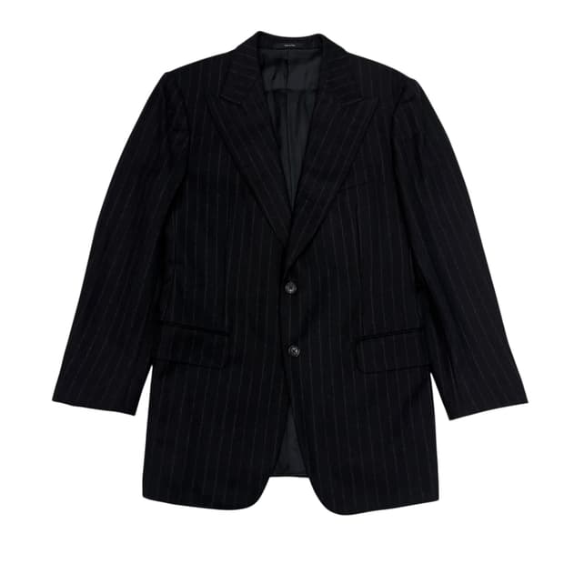구찌 블랙 스트라이프 블레이저