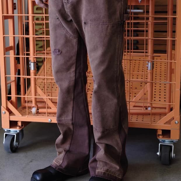 Labour Union 레이버유니언 워싱캔버스 워크팬츠 32