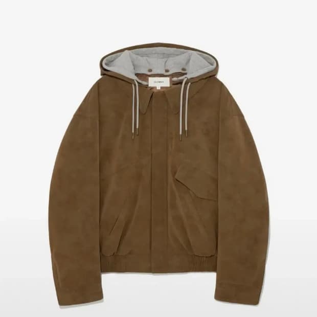 글로니 스웨이드 점퍼 자켓 새상품m